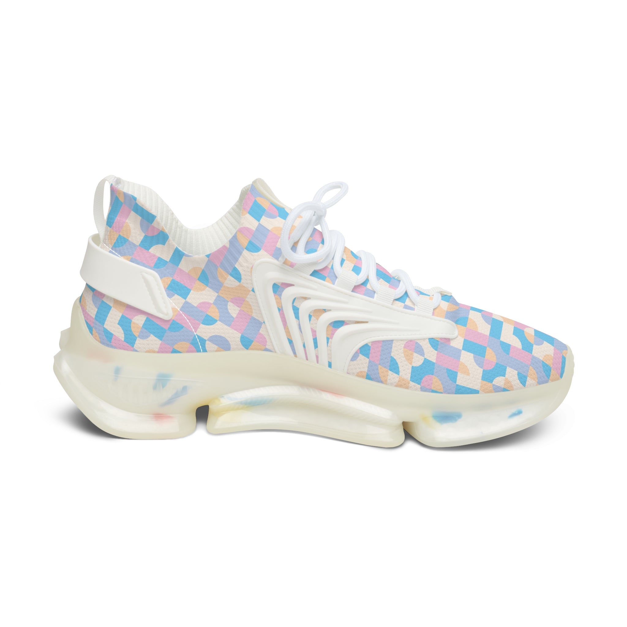 Colorful Women's Mesh Sneakers - Trendy Lightweight Athletic Footwear