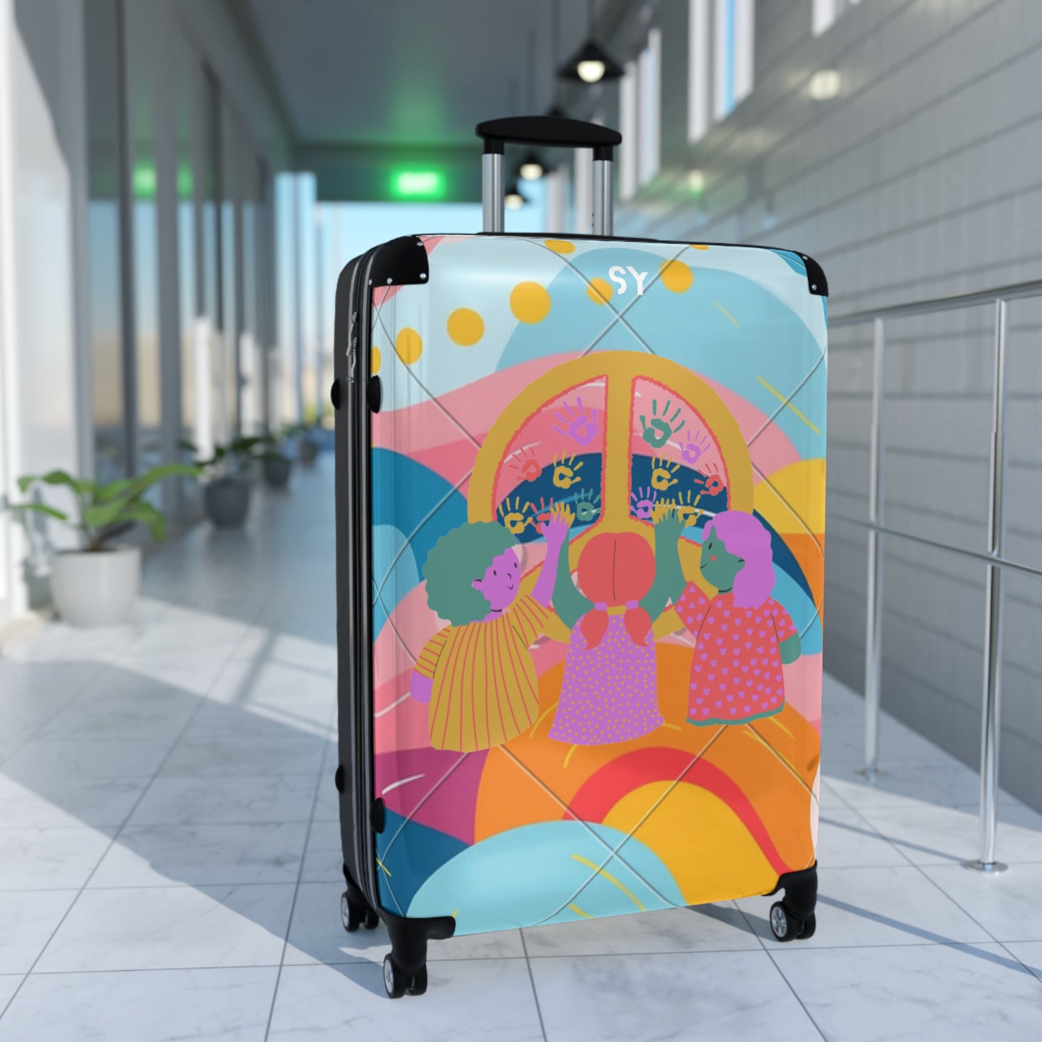 sapphire luxe travel case for stylish secure storage luxury design