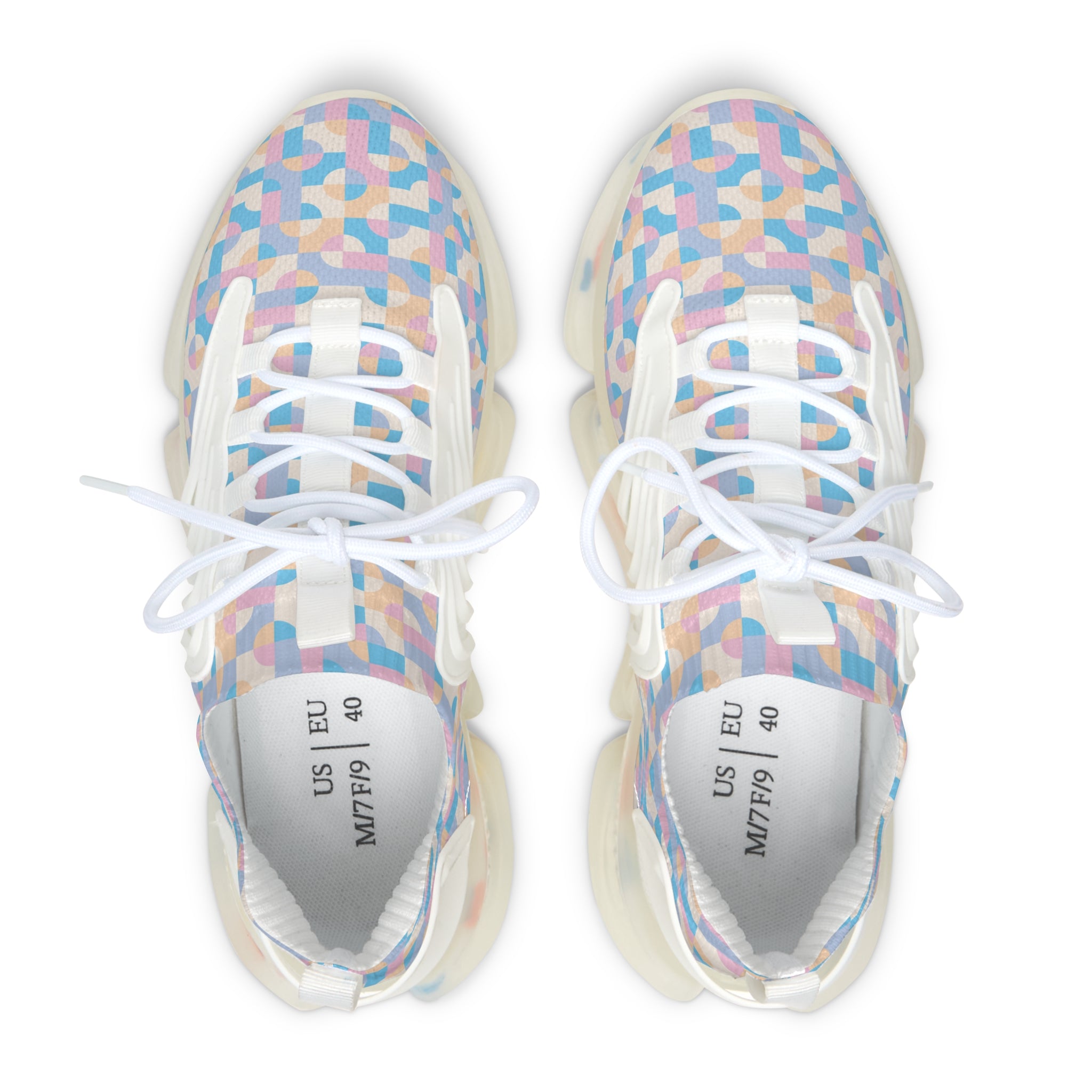Colorful Women's Mesh Sneakers - Trendy Lightweight Athletic Footwear