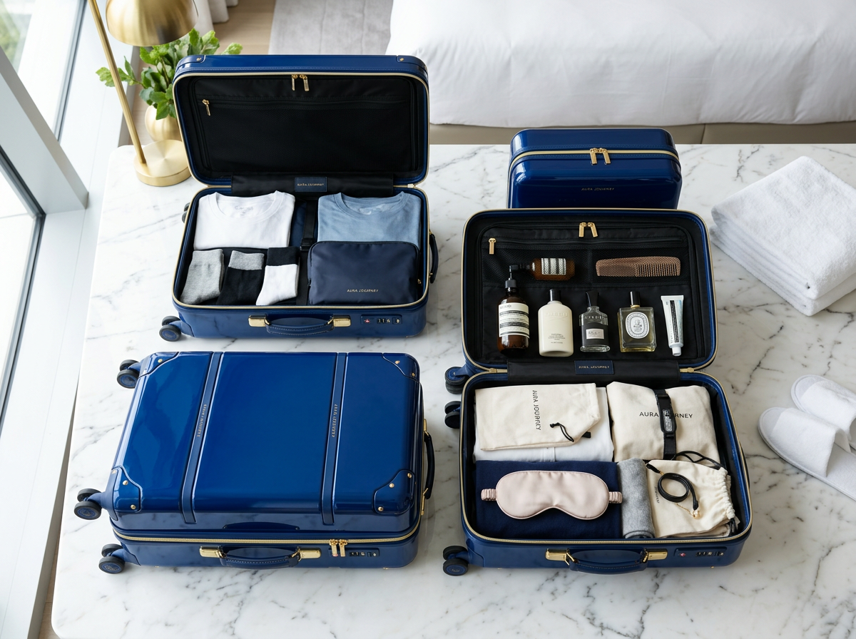 sapphire luxe travel case for stylish secure stora - Travel