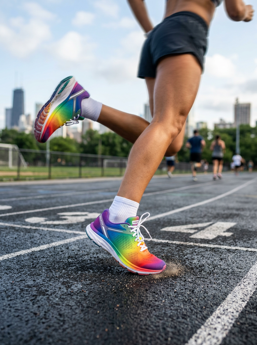 Colorful Women's Mesh Sneakers - Trendy Lightweigh - Sneakers