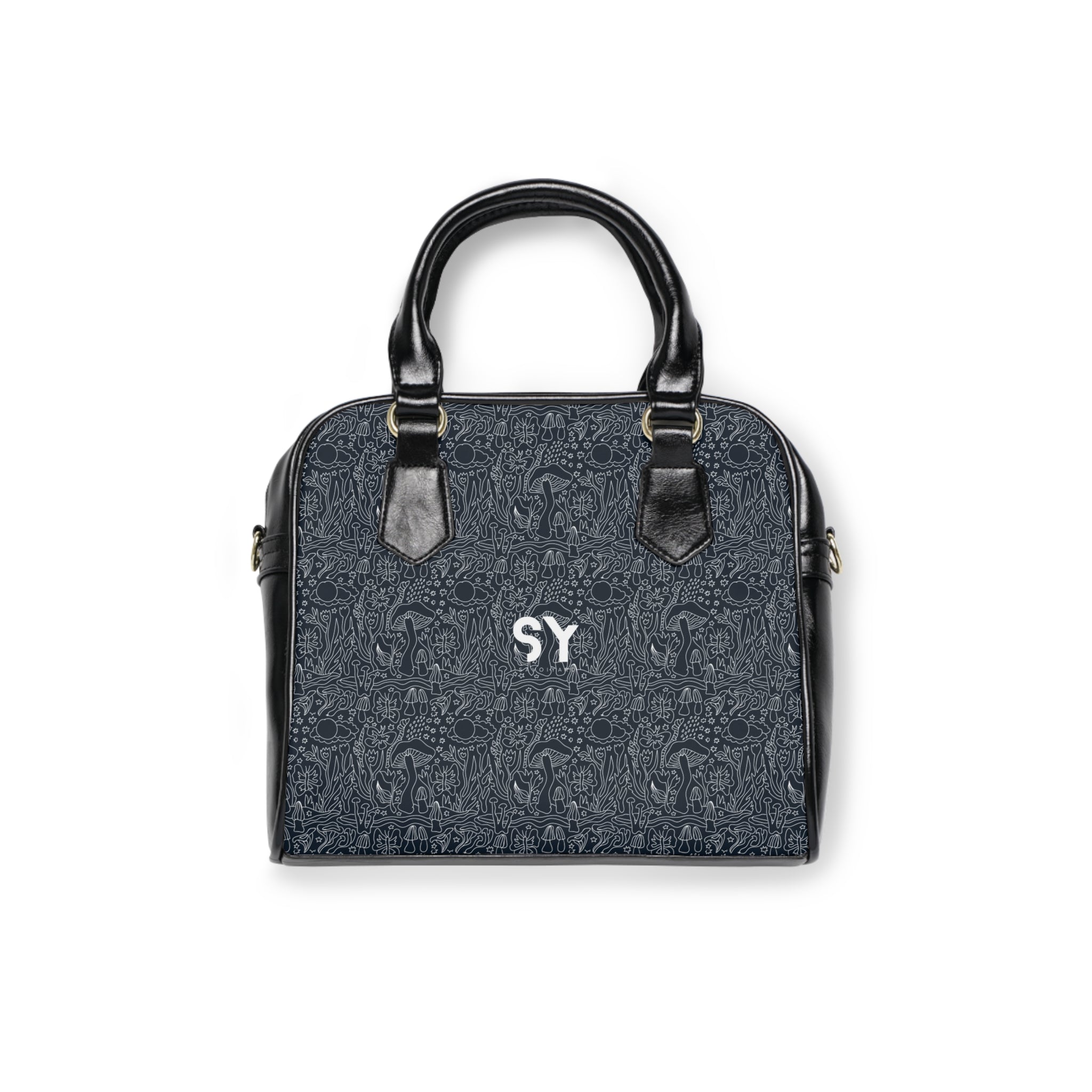 the premier all over print shoulder bag