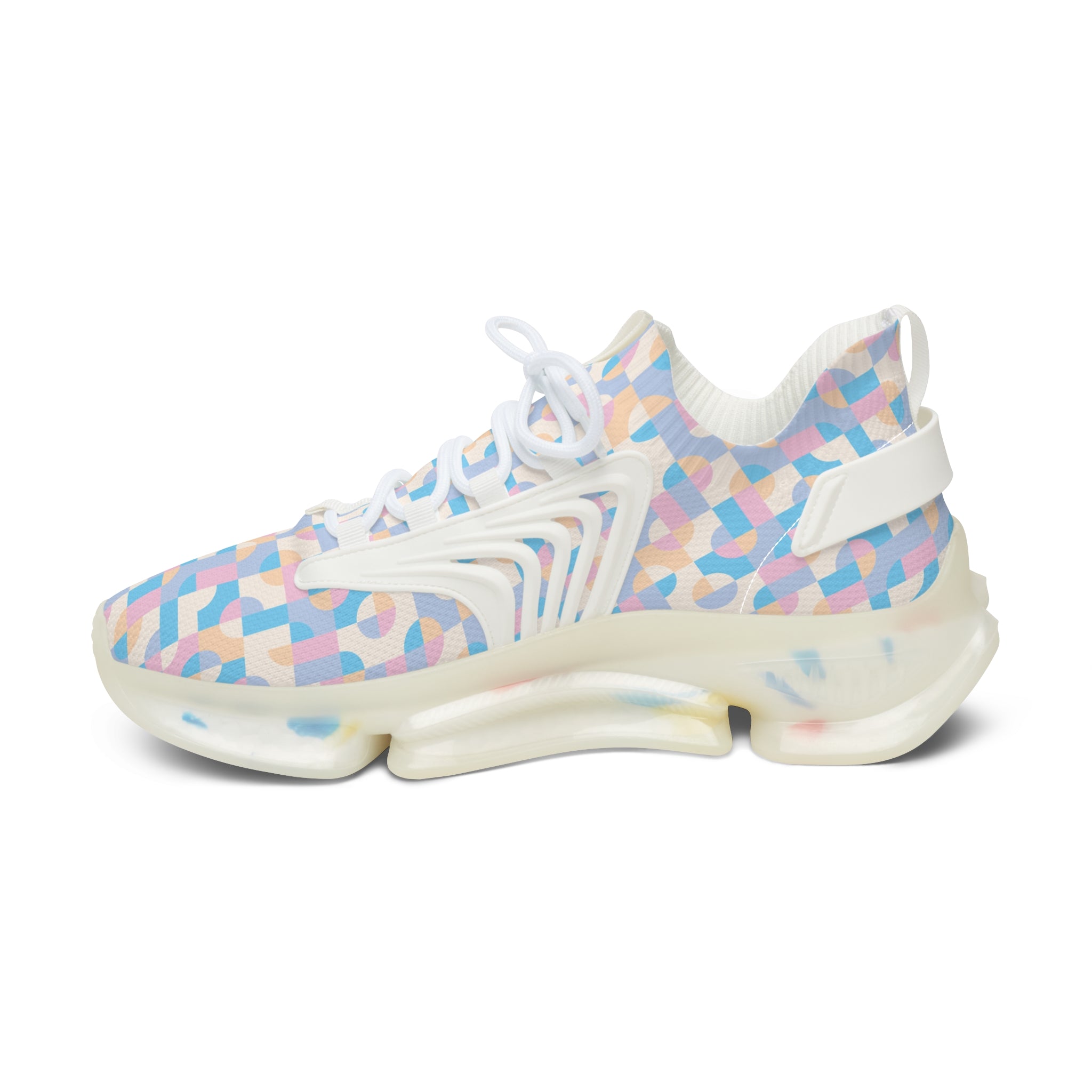 Colorful Women's Mesh Sneakers - Trendy Lightweight Athletic Footwear
