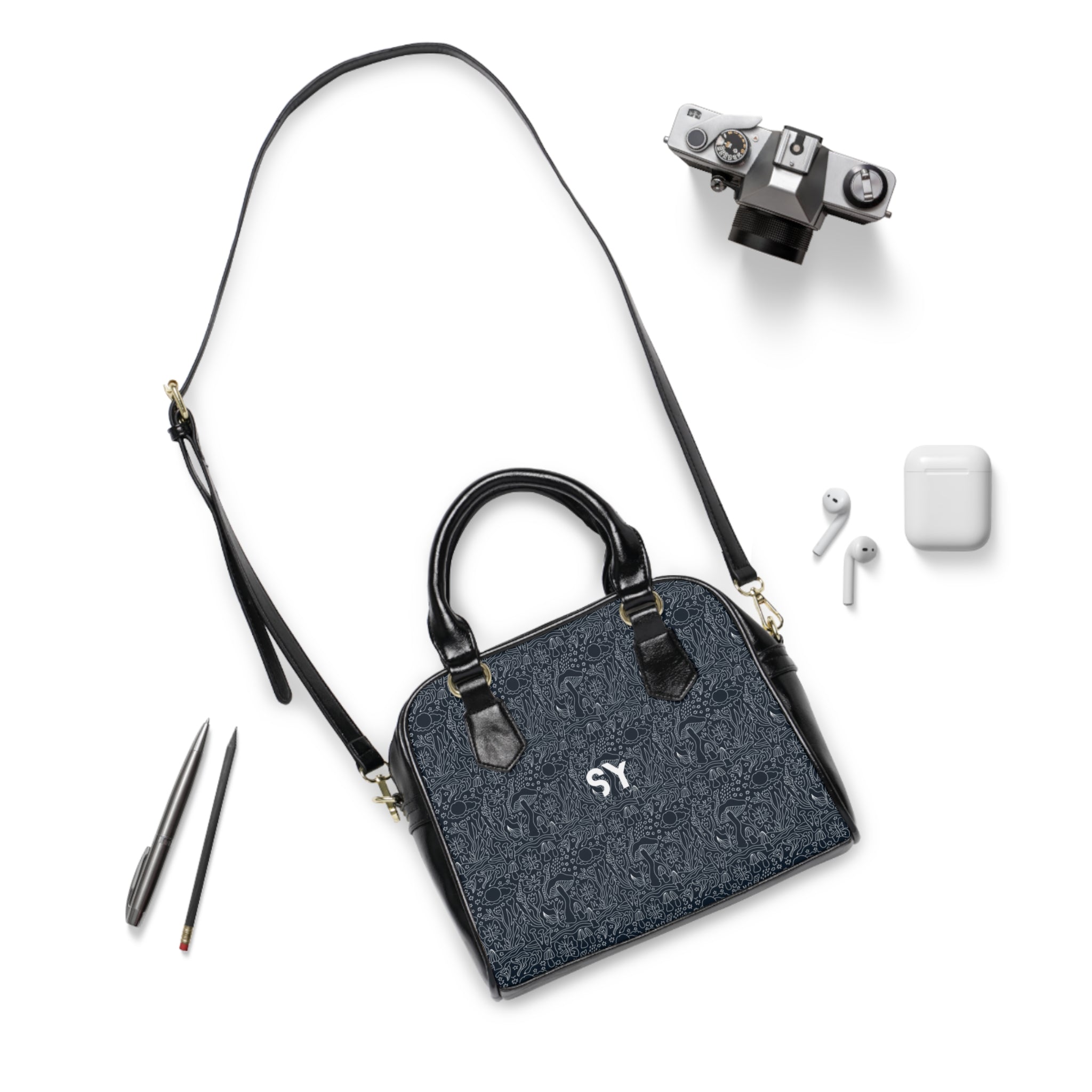 The Premier All-Over Print Shoulder Bag