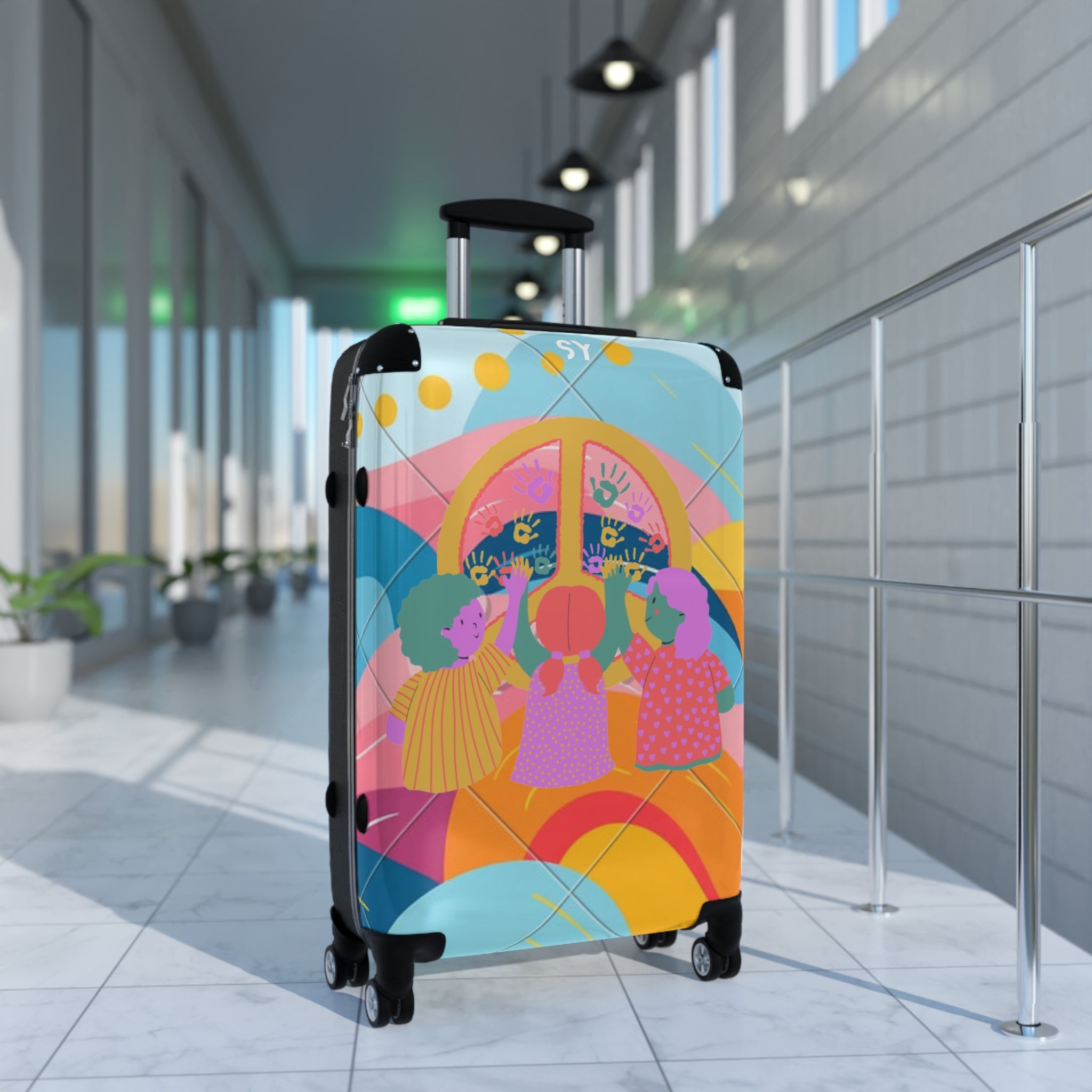 sapphire luxe travel case for stylish secure storage luxury design