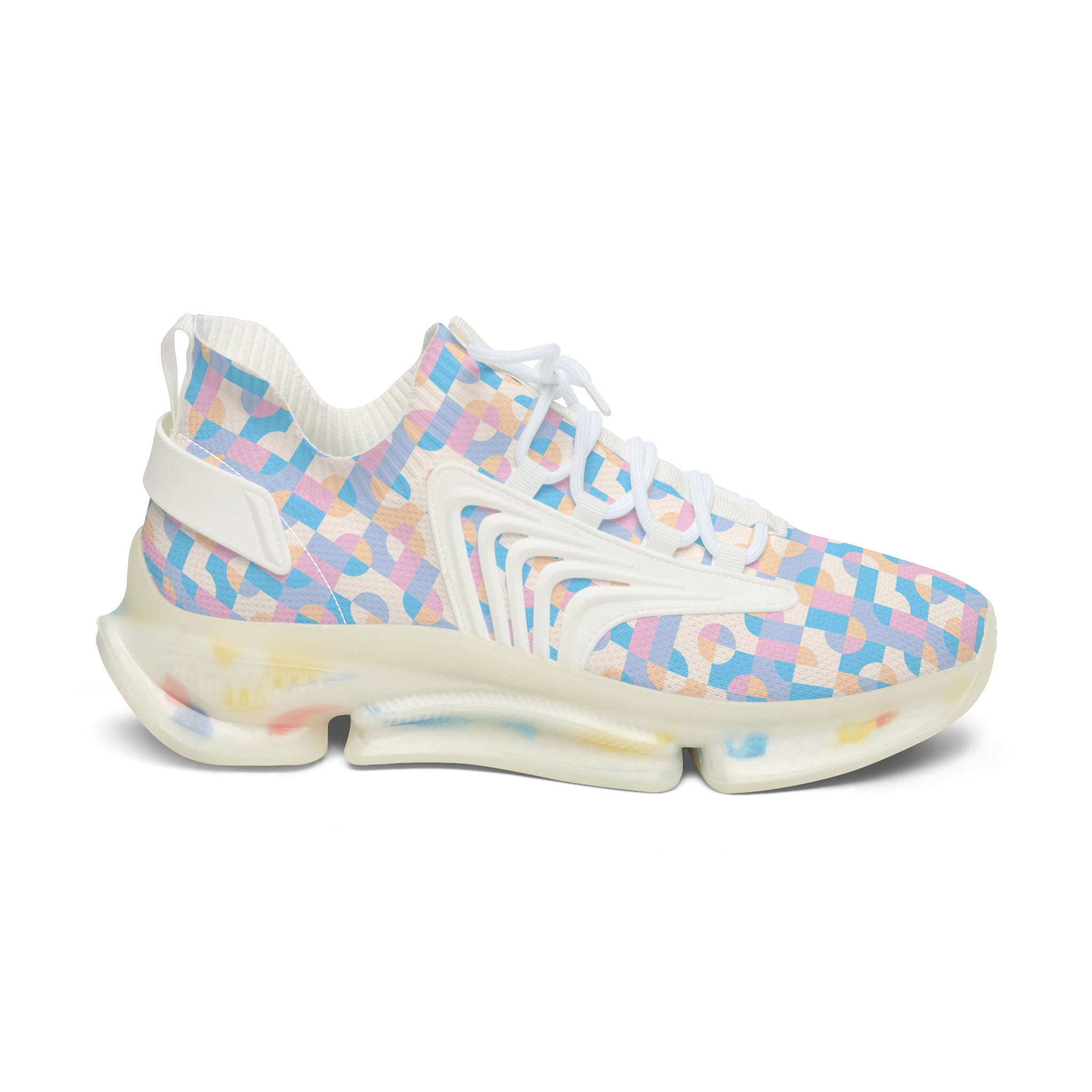 Colorful Women's Mesh Sneakers - Trendy Lightweight Athletic Footwear