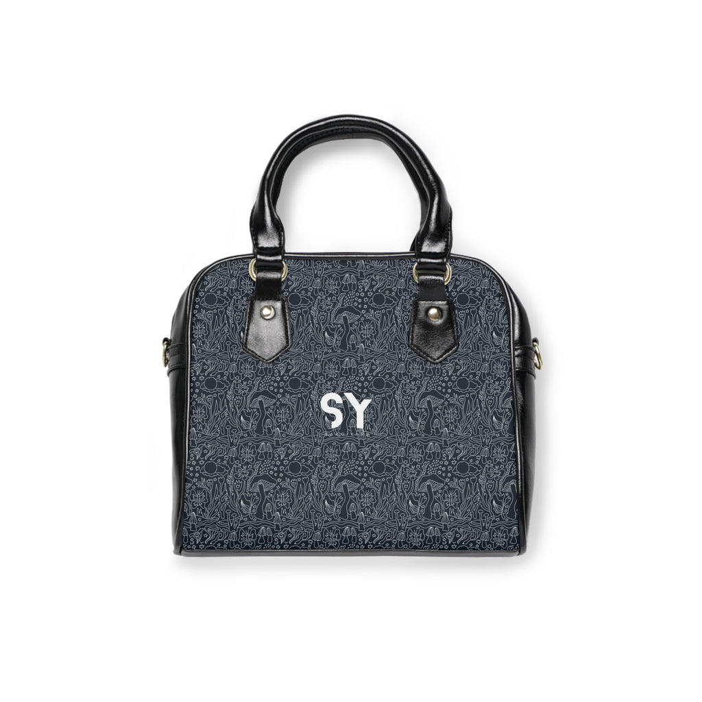 the premier all over print shoulder bag