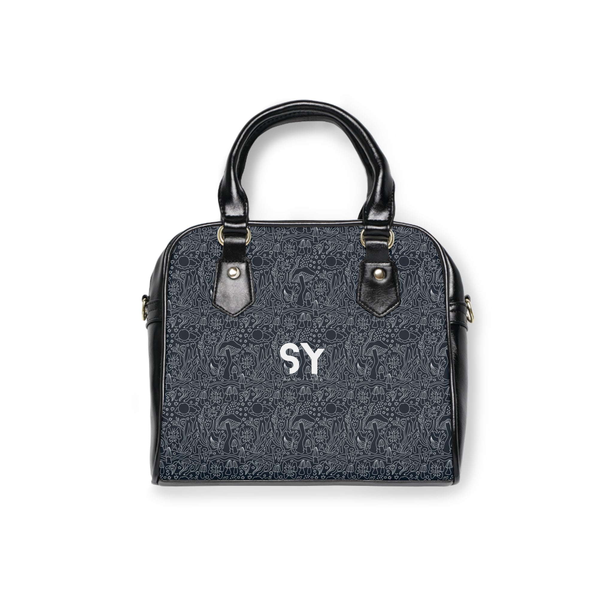 the premier all over print shoulder bag