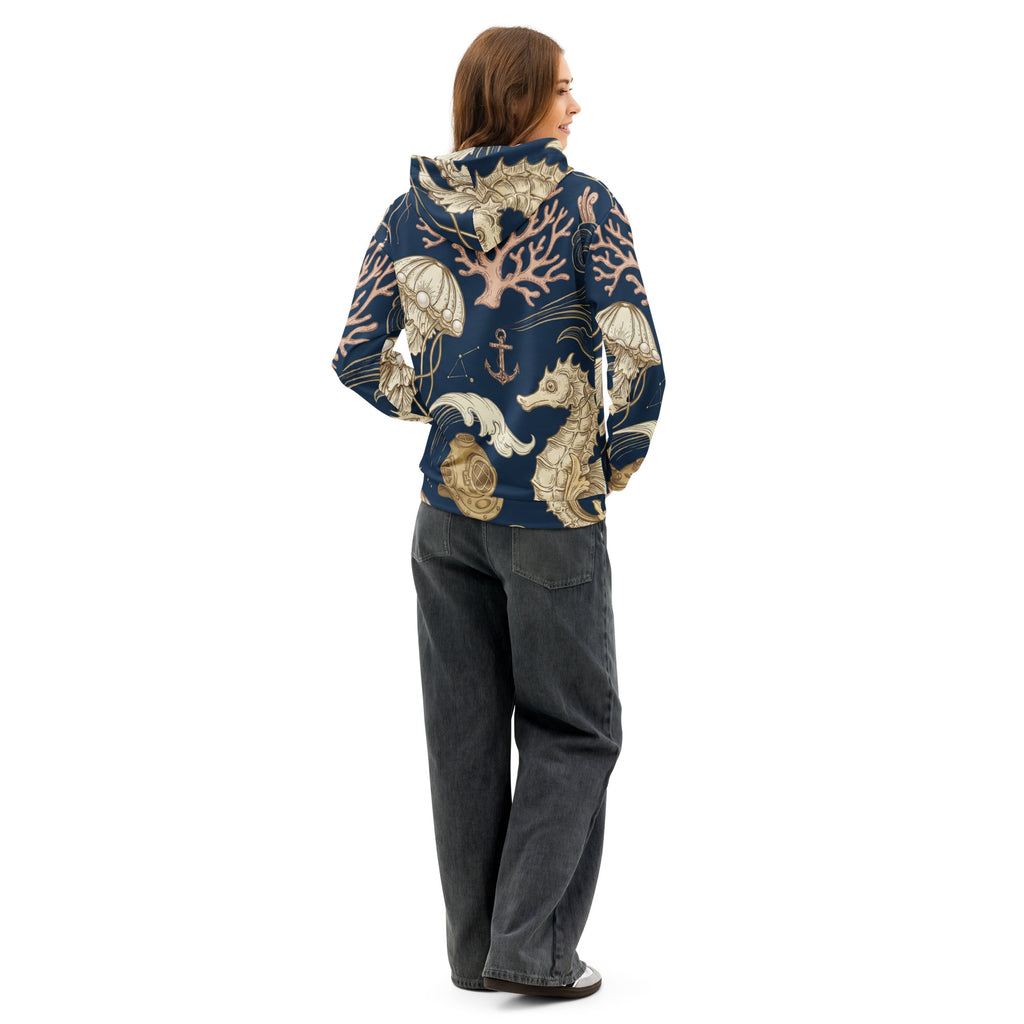 Boulevard Marble Essential Hoodie - Hoodies