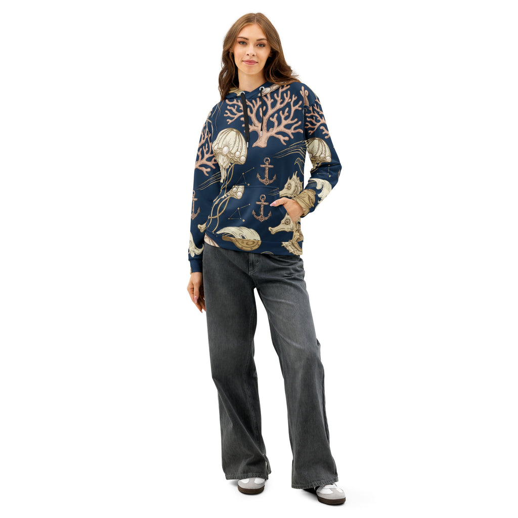 Boulevard Marble Essential Hoodie - Hoodies