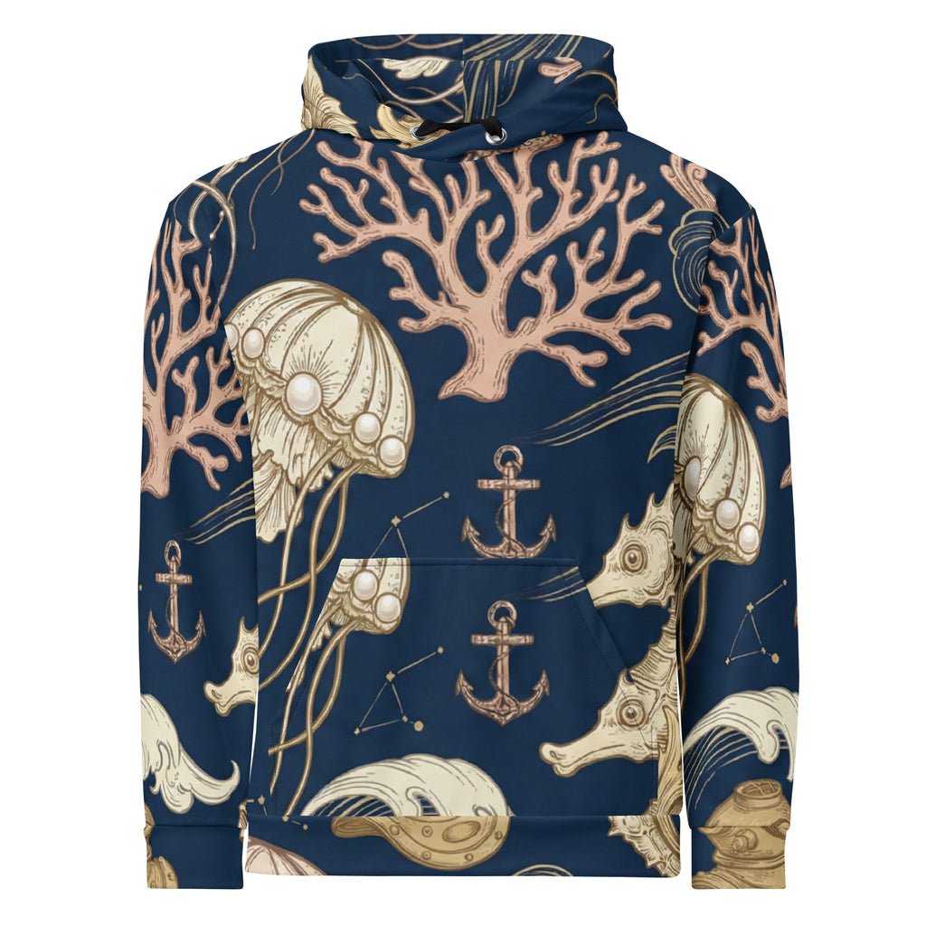 Boulevard Marble Essential Hoodie - Hoodies