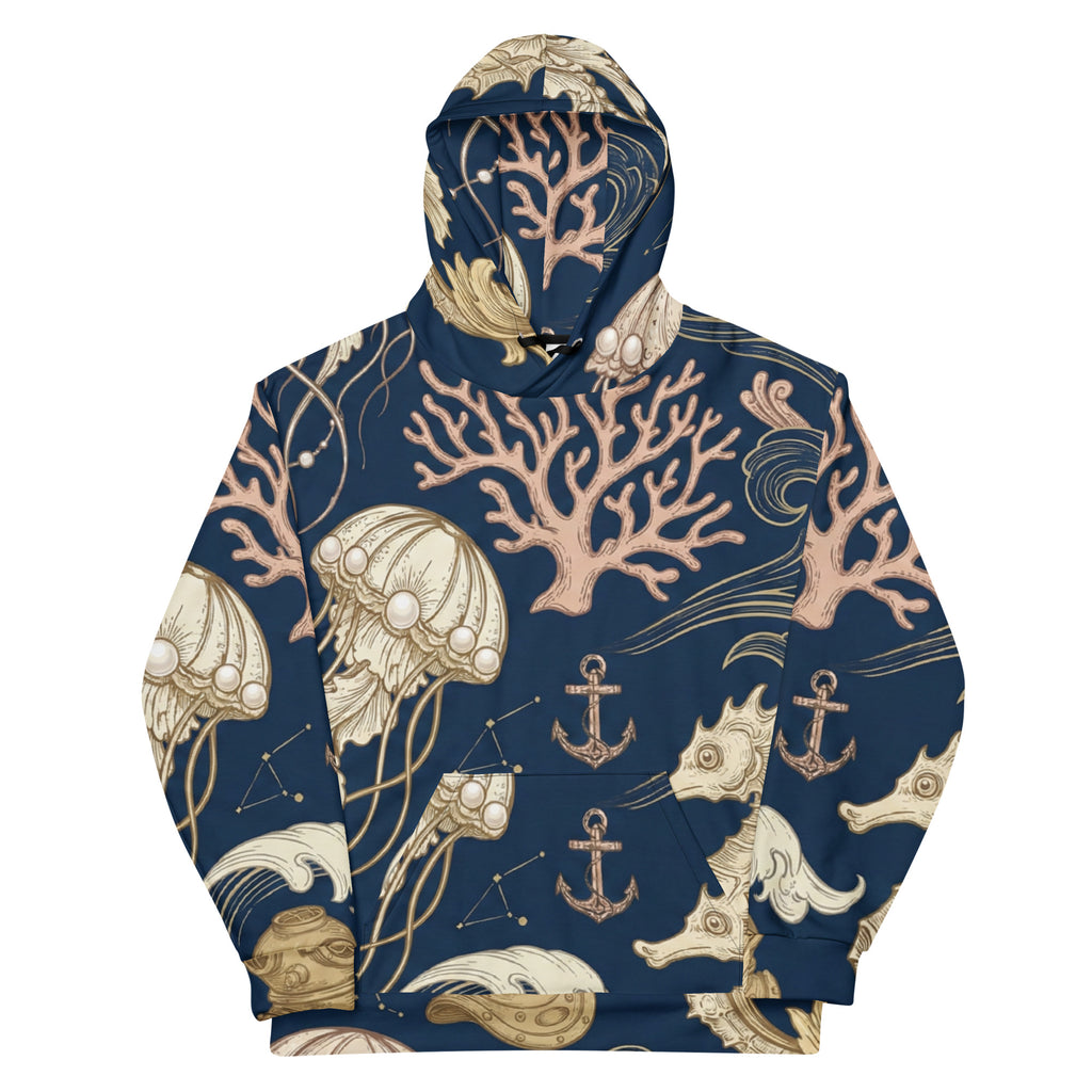 Boulevard Marble Essential Hoodie - Hoodies