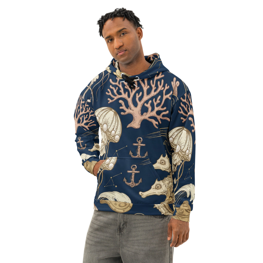 Boulevard Marble Essential Hoodie - Hoodies