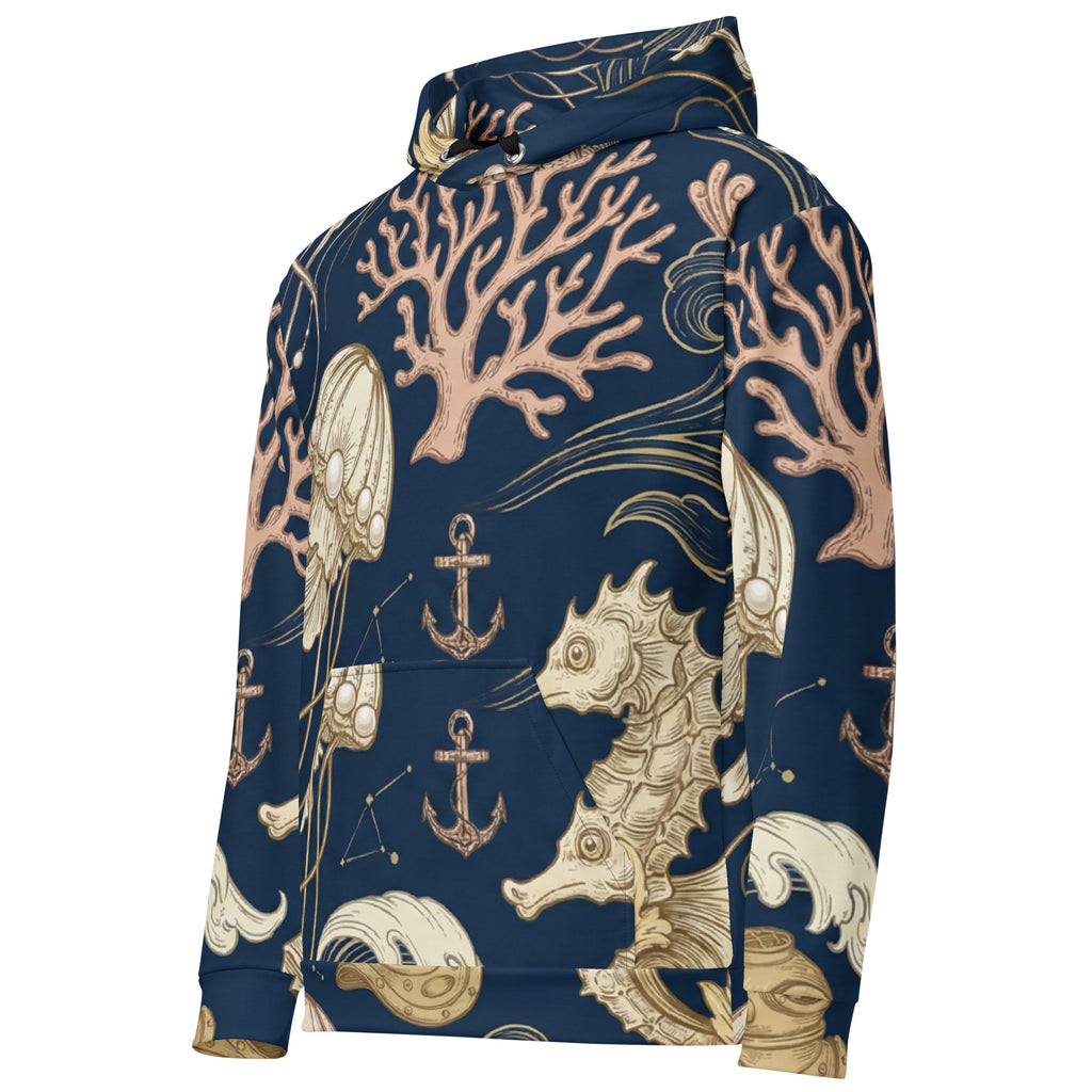 Boulevard Marble Essential Hoodie - Hoodies