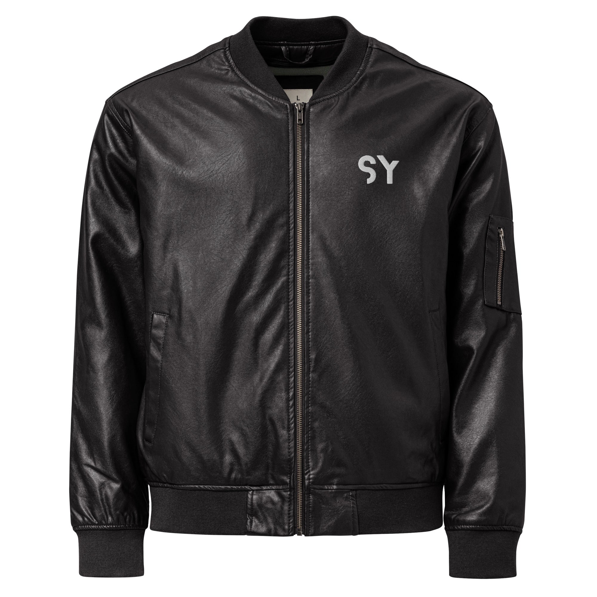 Heritage Leather Flight Jacket ( Black)