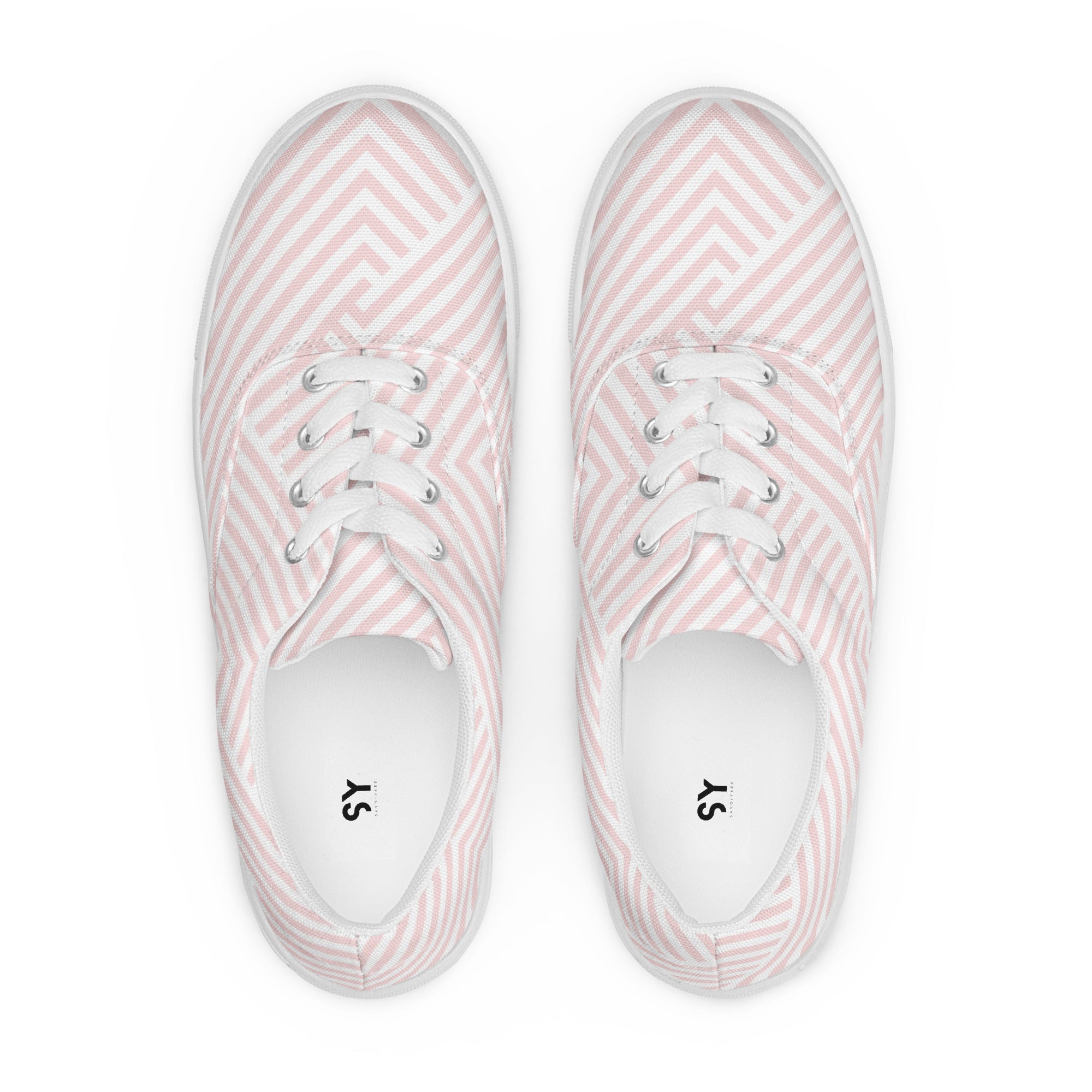 Women’s lace-up canvas shoes